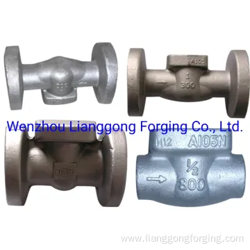 Customized Forging Valve Parts with Carbon Steel A105